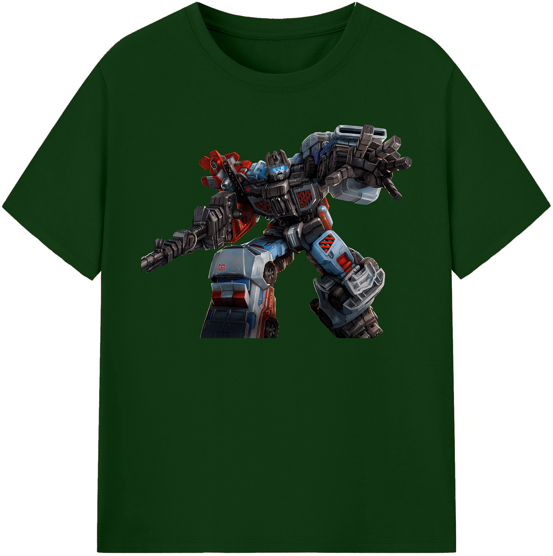 （画像用） Transformers トランスフォーマー 綿100％半袖Tシャツ（フロントプリント）